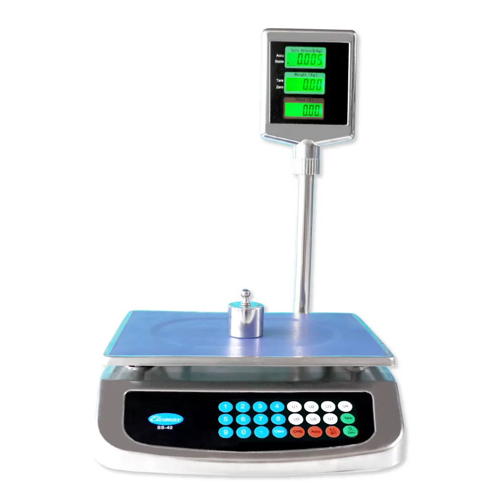 Bascula Elemax con torre de 40 Kilos